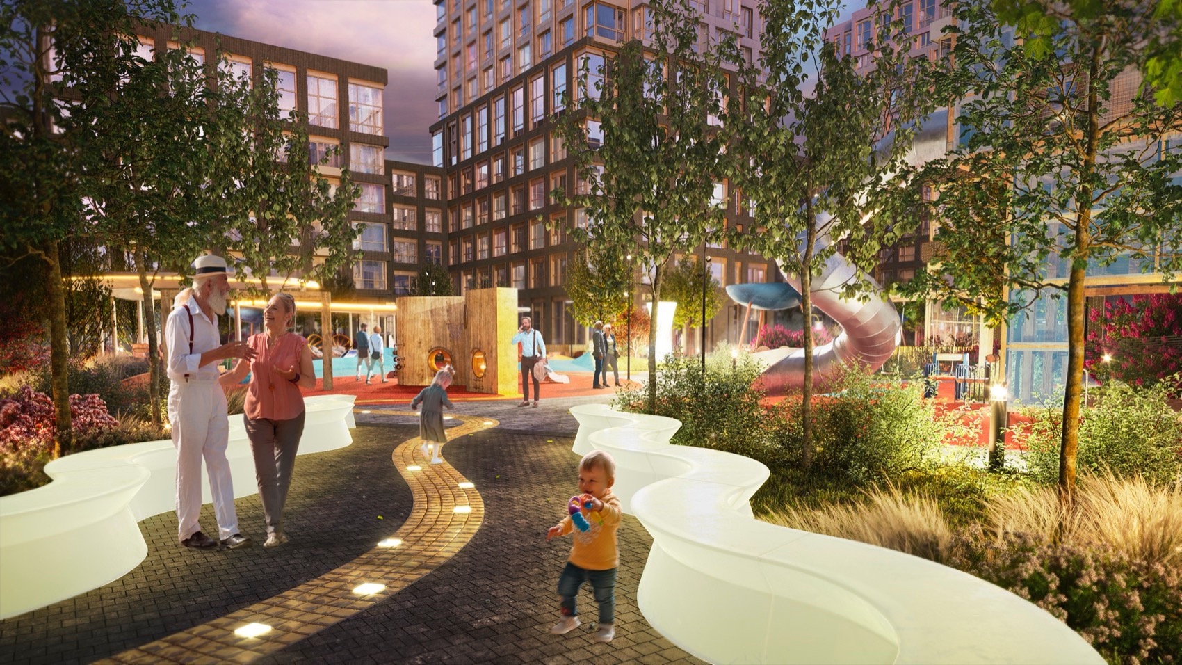 WOW住宅区庭院丨俄罗斯莫斯科丨建筑事务所VESCH!-53