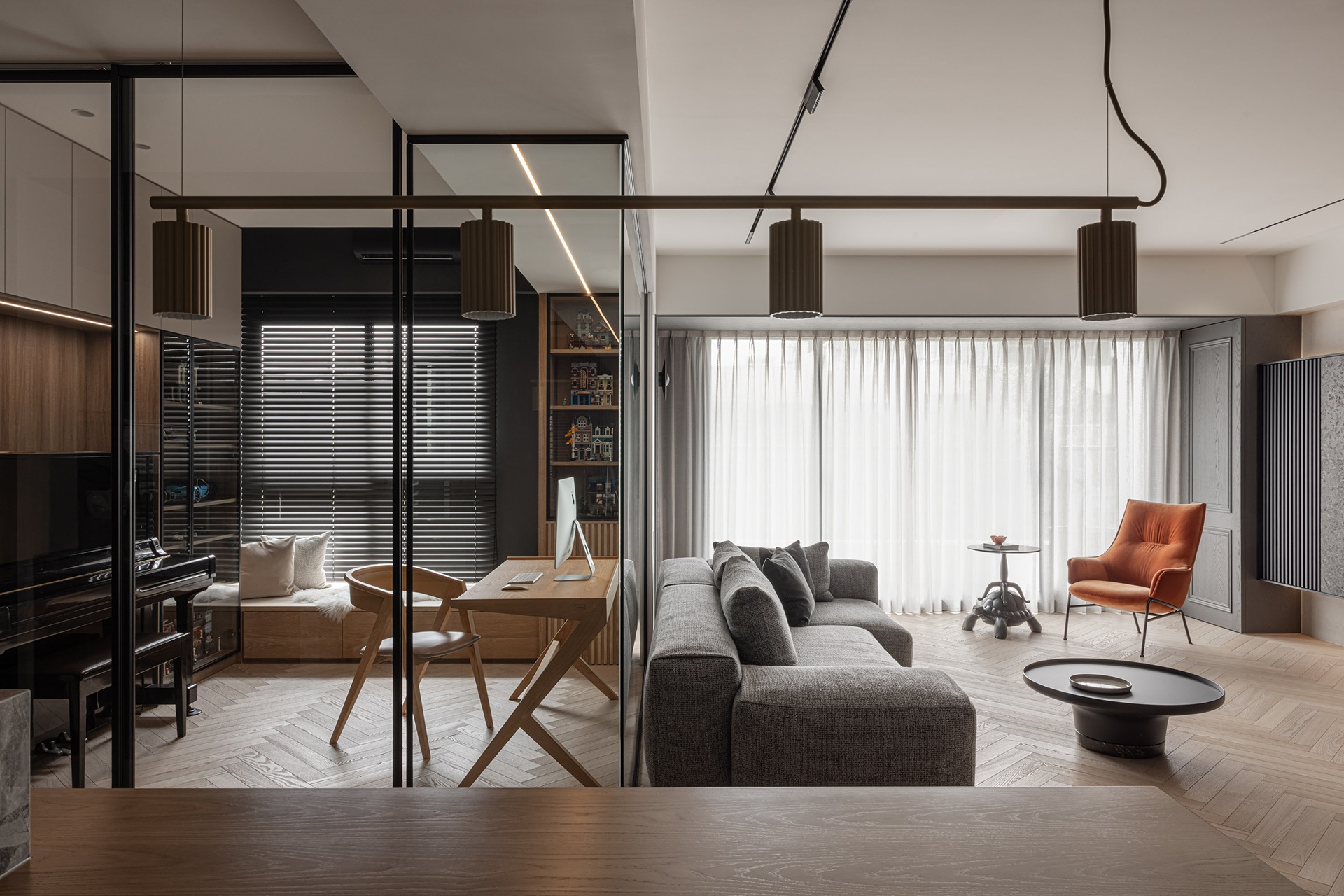 露台绿意逐光打造森林別境丨中国台中丨隐见设计-16