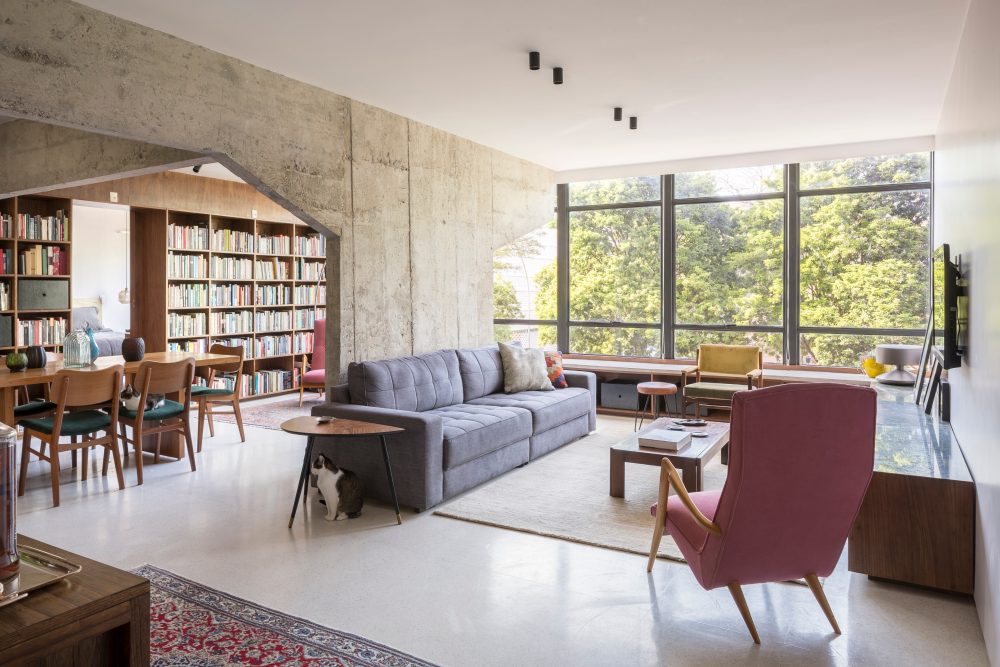 巴西利亚现代公寓,打造通透共享空间-12