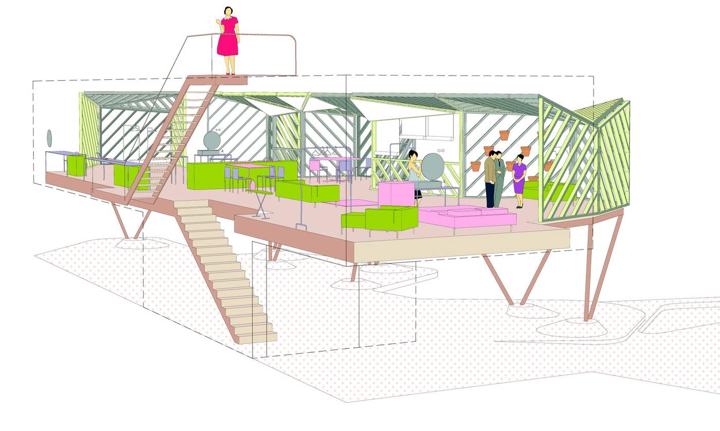 规则与不规则的碰撞，传统住宅与创新空间的组合-10