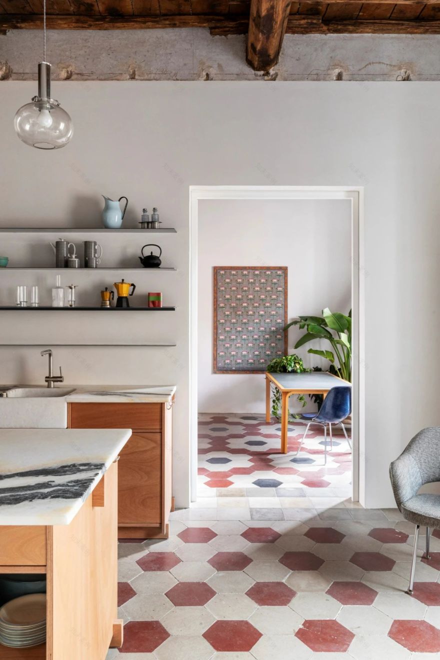 罗马卡萨卡洛阿尔贝托公寓翻新丨意大利罗马丨DHD 工作室-17