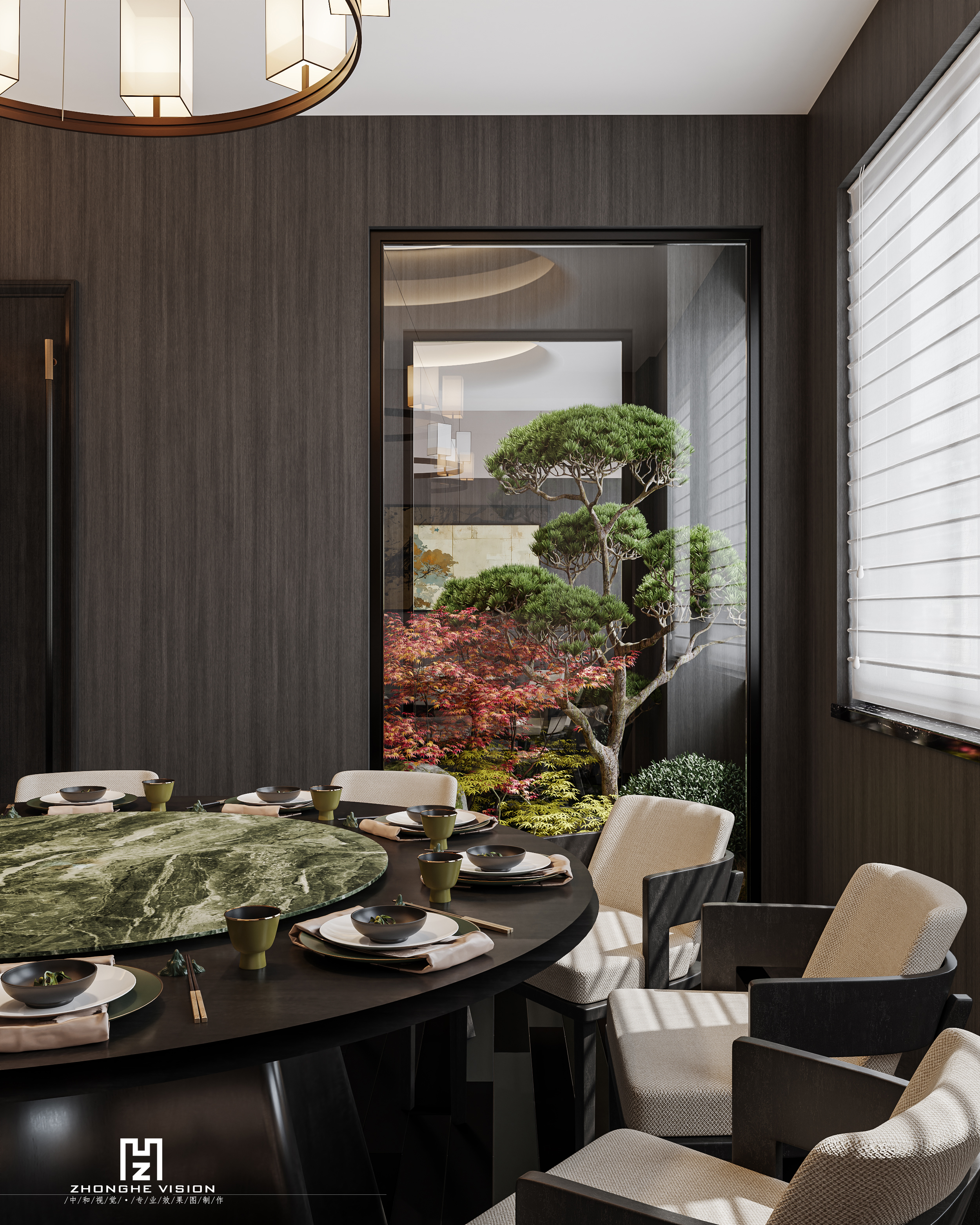 餐饮空间最新渲染-10