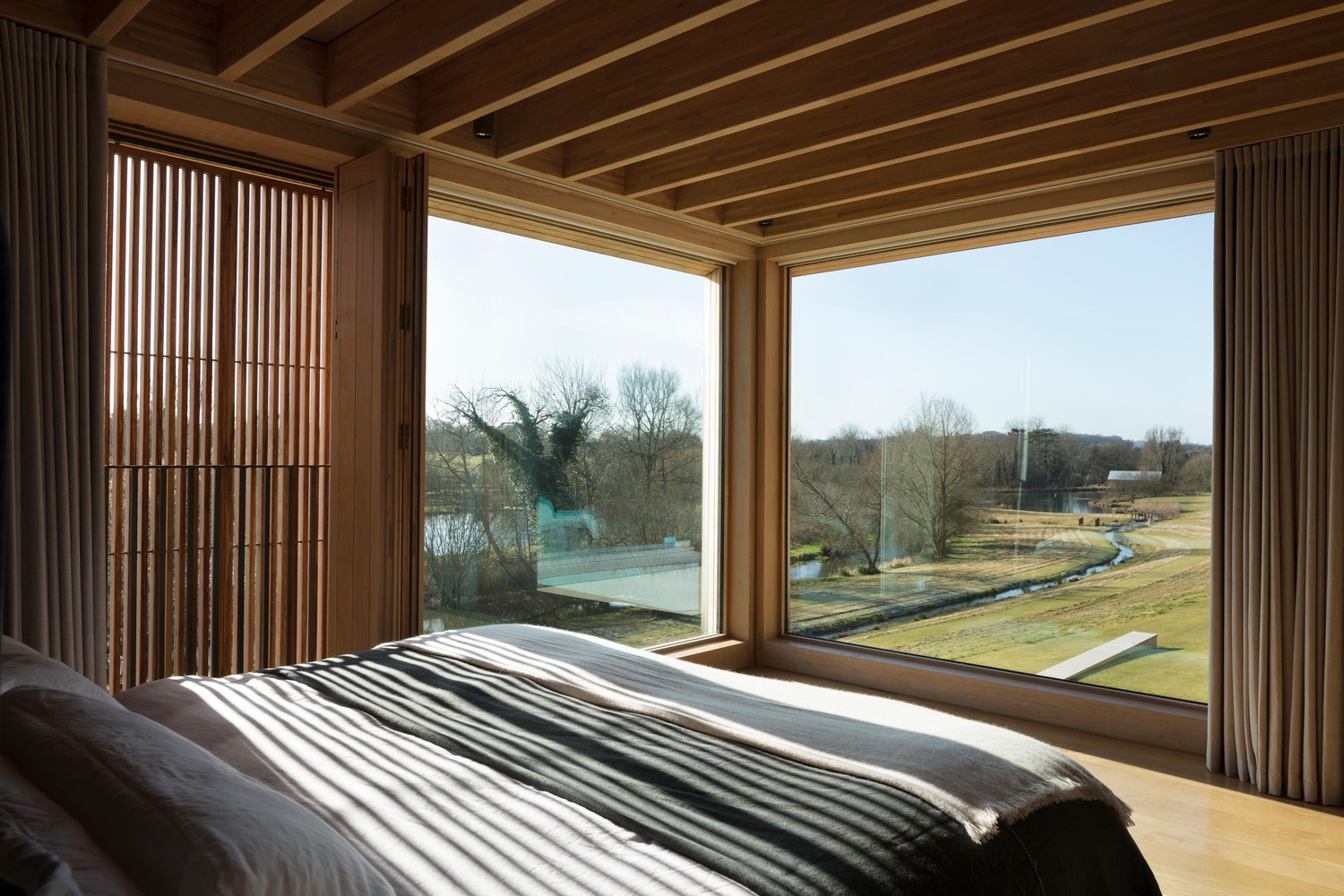 汉普郡住宅 | 融入自然的双层景观之家-32