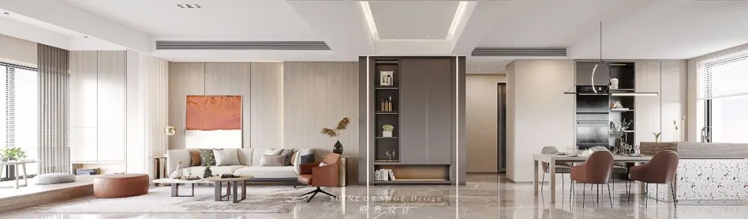 《橙熹设计》90 后业主的通透婚房,自然光与空间的完美融合-51