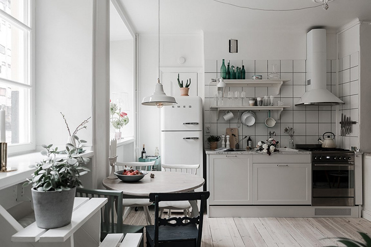 瑞典公寓的梦幻粉蓝细节-5