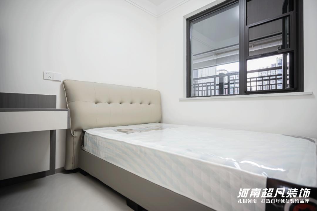 完工实景丨中原区康桥山海云图，93平三室两厅，遵循现代设计，简约质感突出-89