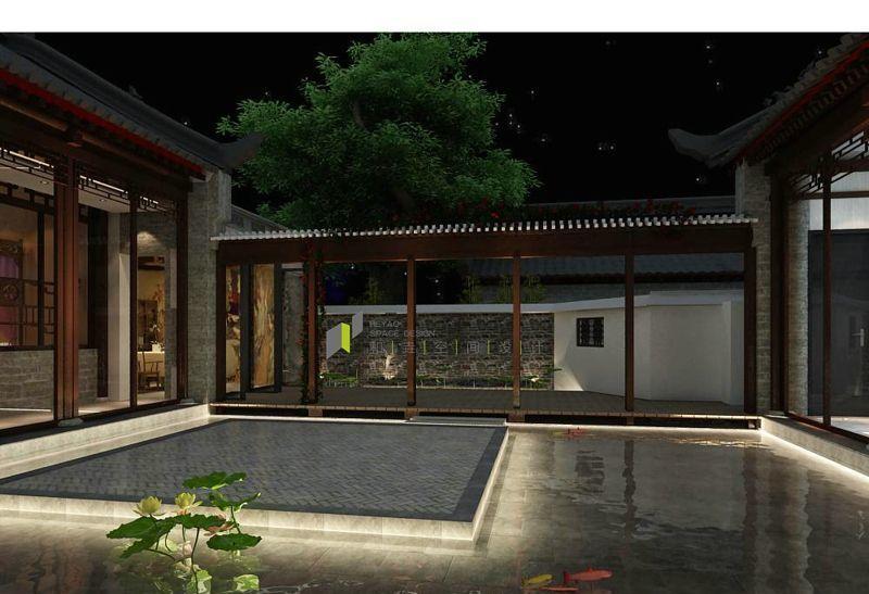 湖光山色·清寂和雅济南大明湖畔装修设计-12