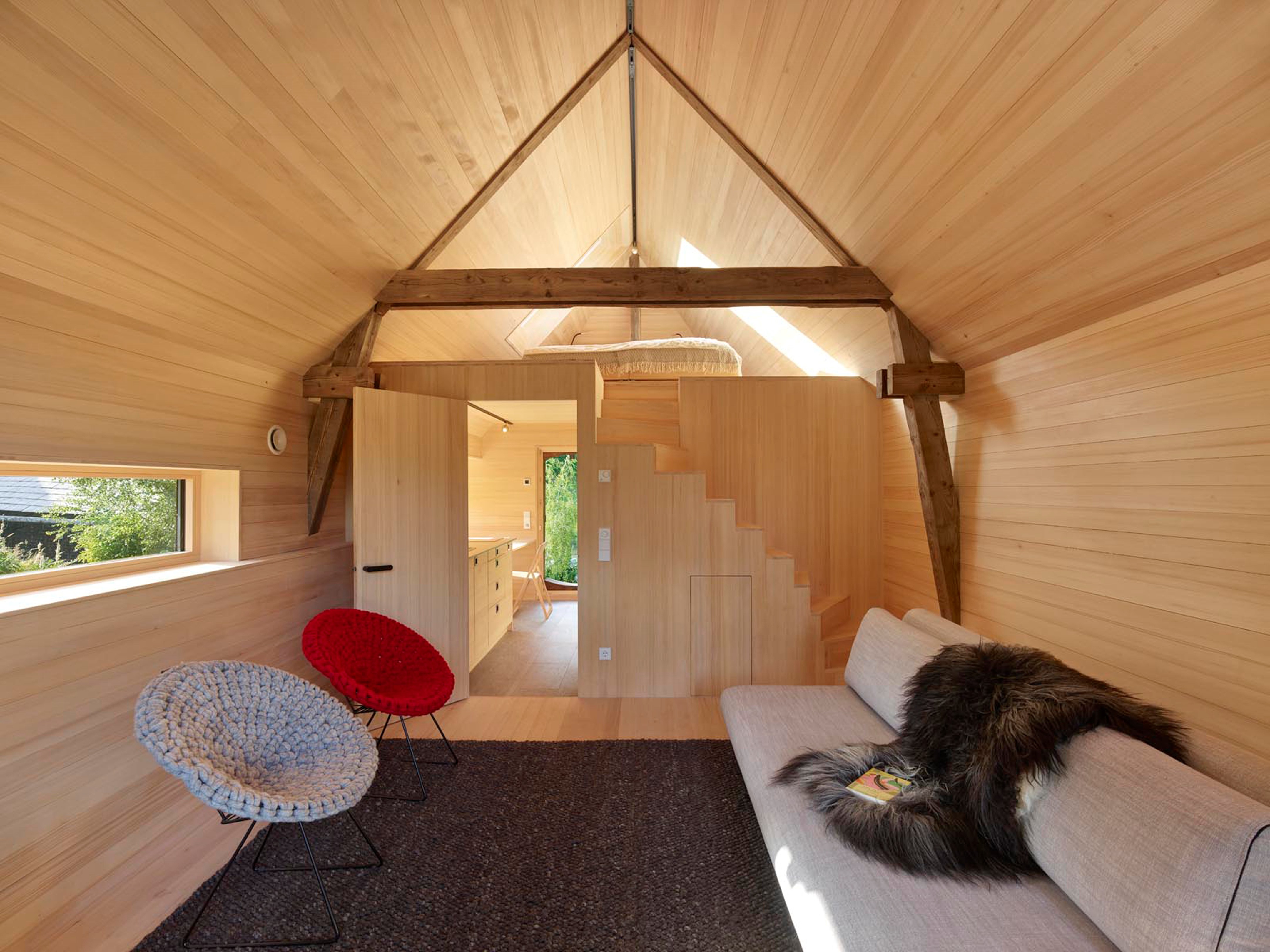 德国黑森林 1000 米高空的环保小屋-47