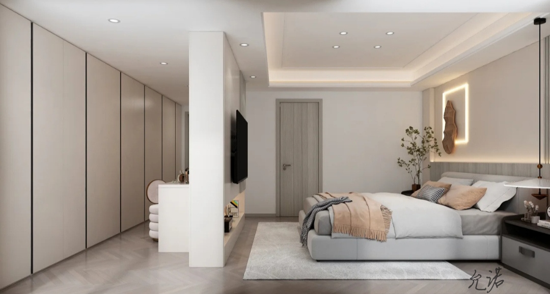 现代家装·清新的世外桃源-14