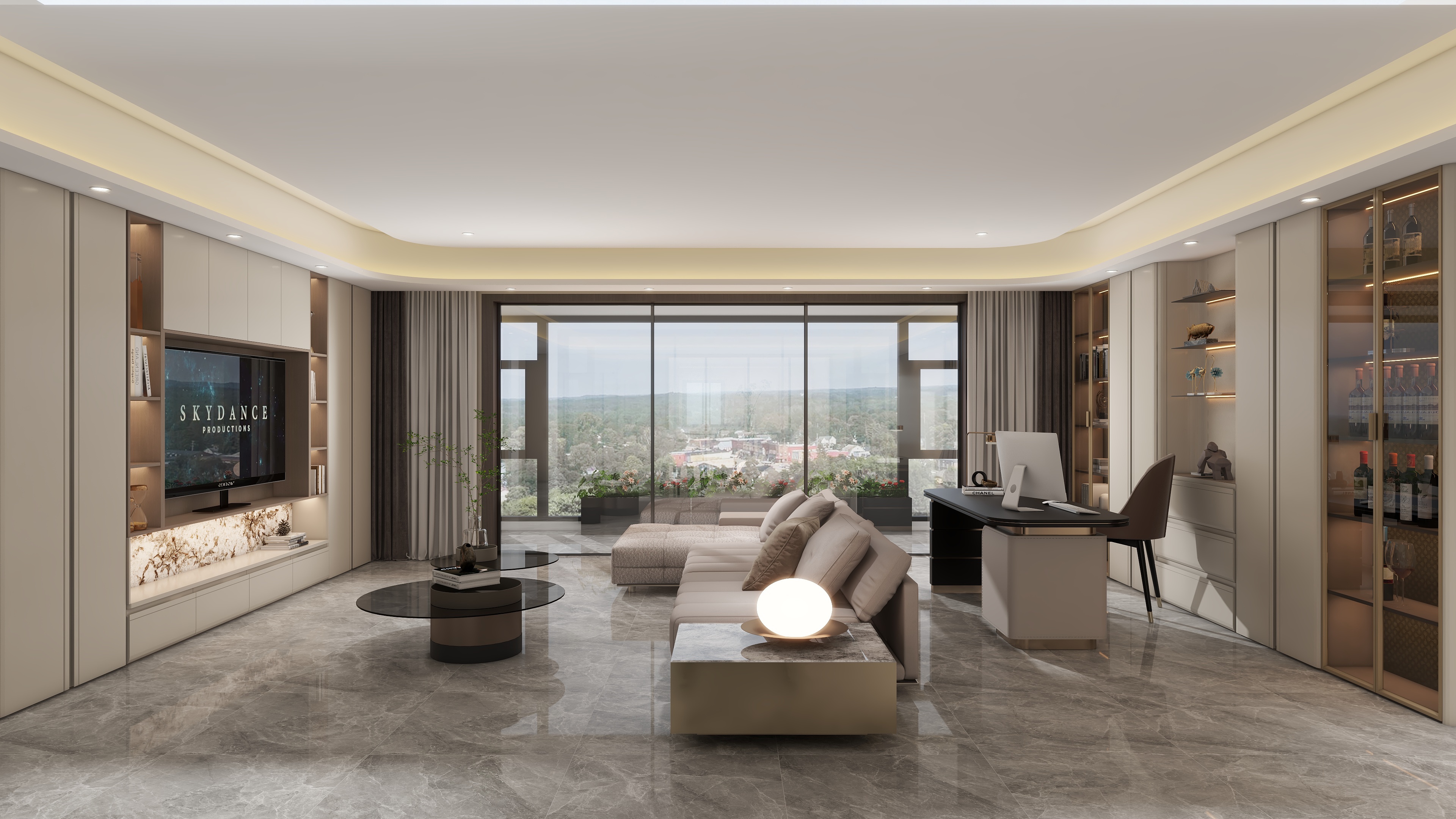 湖光悦色｜司米高端定制｜精品家居设计-1