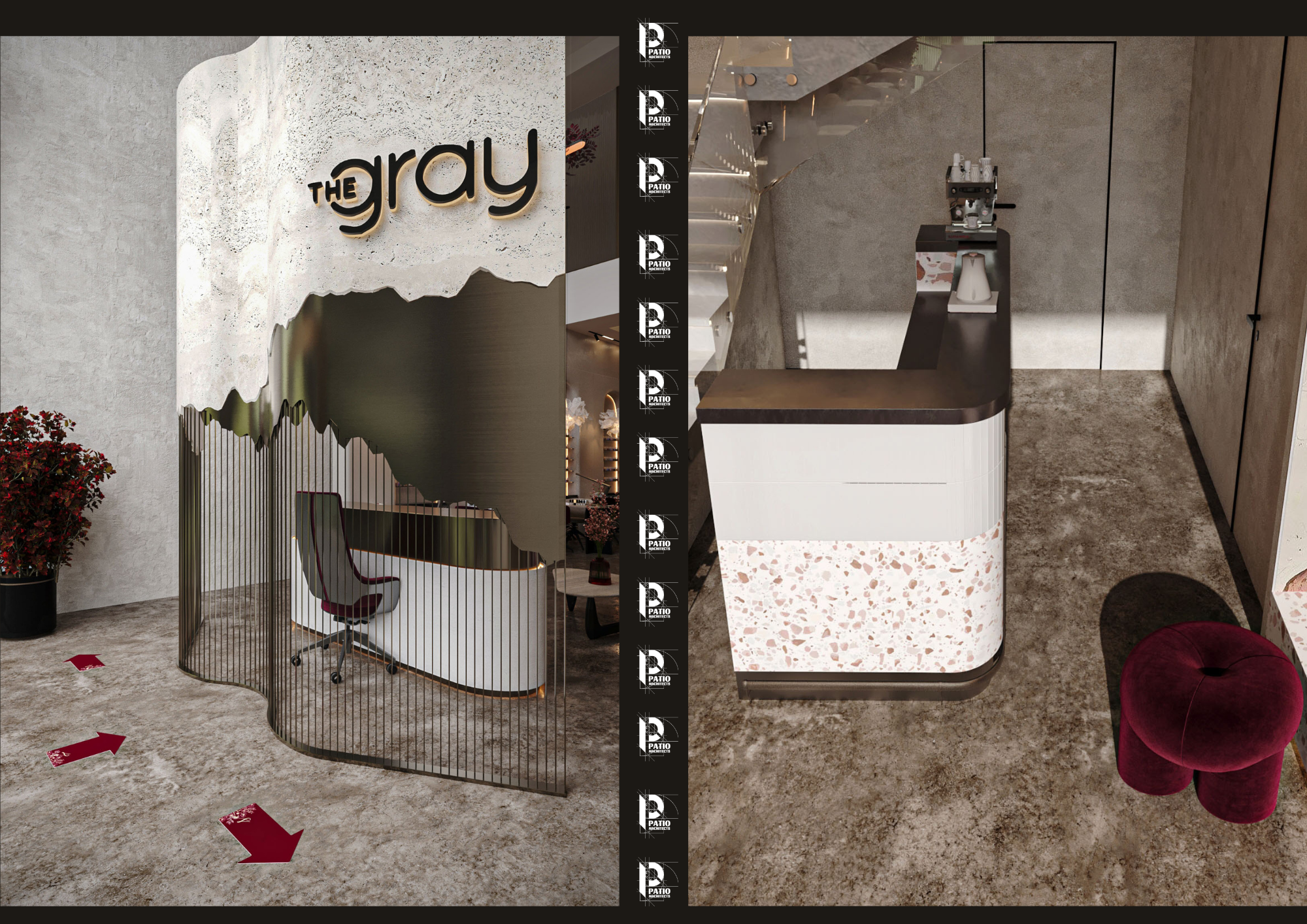 奢华沙龙设计理念

注：你提供的Lu·urious可能拼写有误，推测应该是Luxurious  丨沙特阿拉伯利雅得丨Patio Architects L.L.C-12