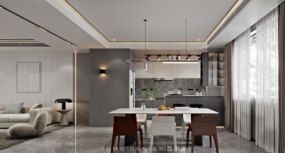 160㎡现代轻奢-9