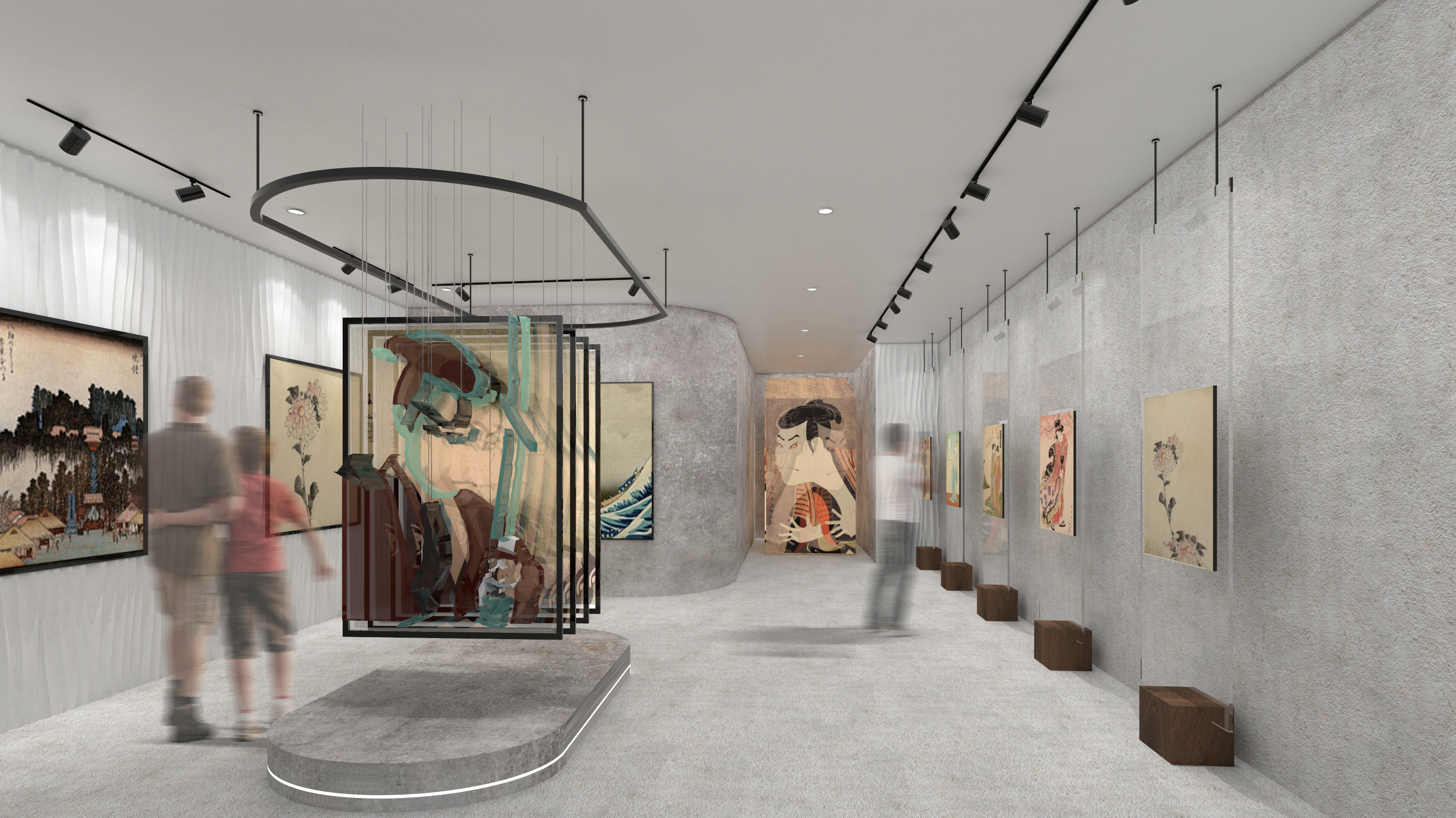 日本荻屋美术馆项目丨泰国艺术大学装饰艺术学院室内设计专业学生-1