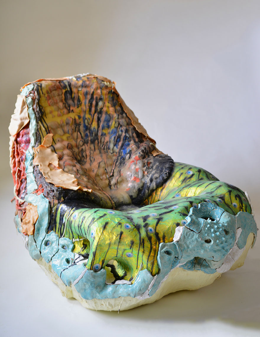 俄国设计师打造梦幻座椅，探索自然与人工的完美结合-3