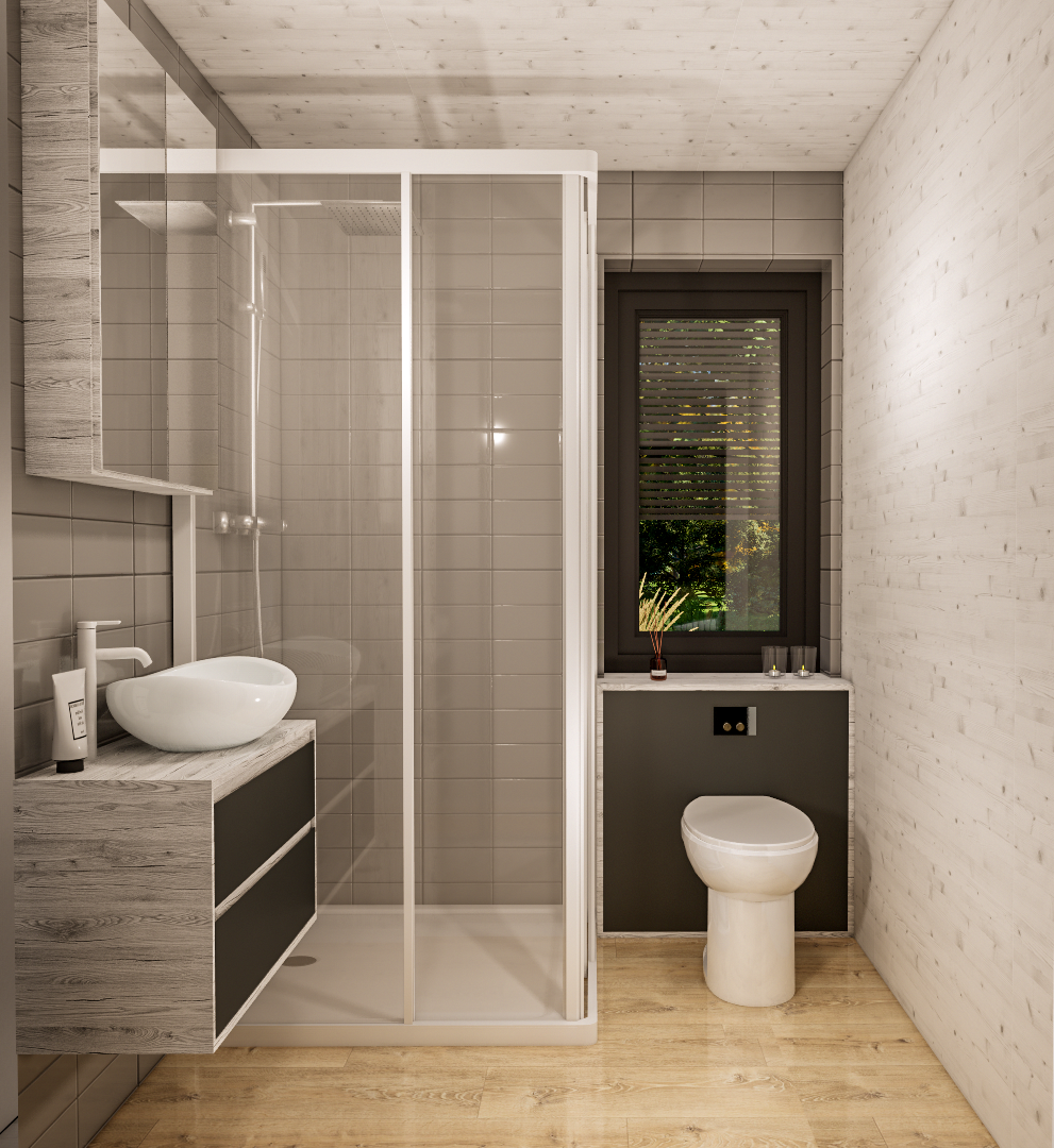 Qubo, Mobilne Hiše, 3D model, Design & Visualization-18