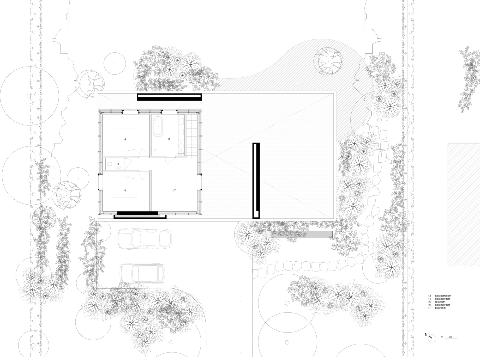 贝利之家丨比利时丨Studio Okami Architects-36