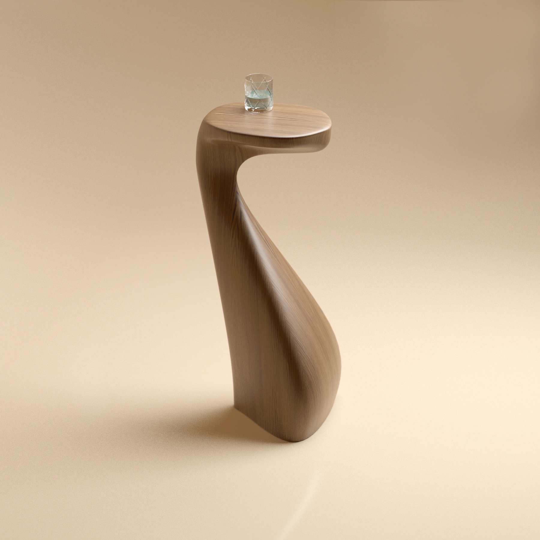 外星人木制（末端）（桌子）-5