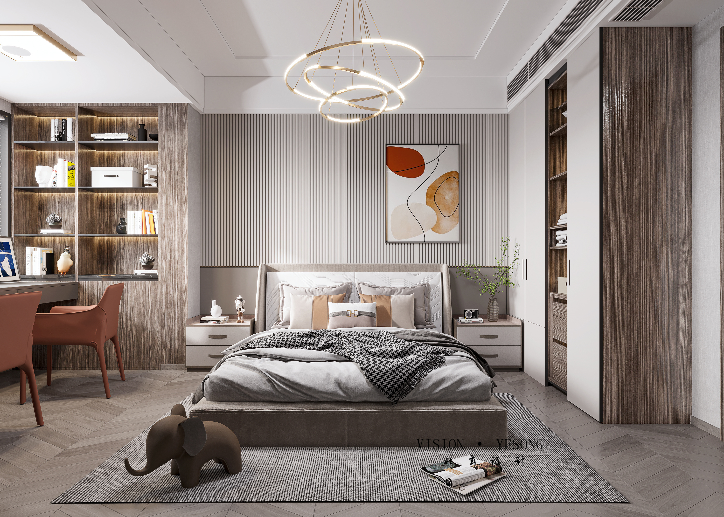 合肥别墅设计丨中国合肥丨北玄设计表现-7