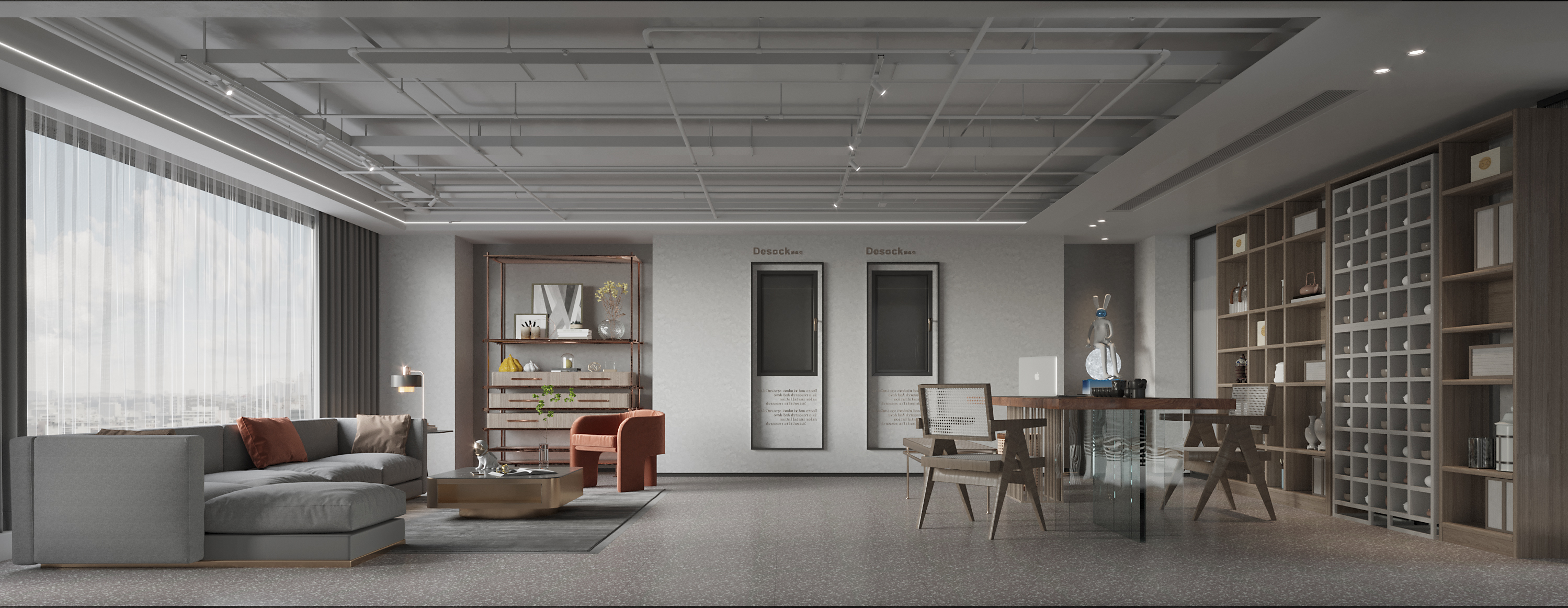 南昌城市展厅 & 德森克门窗系统店-21