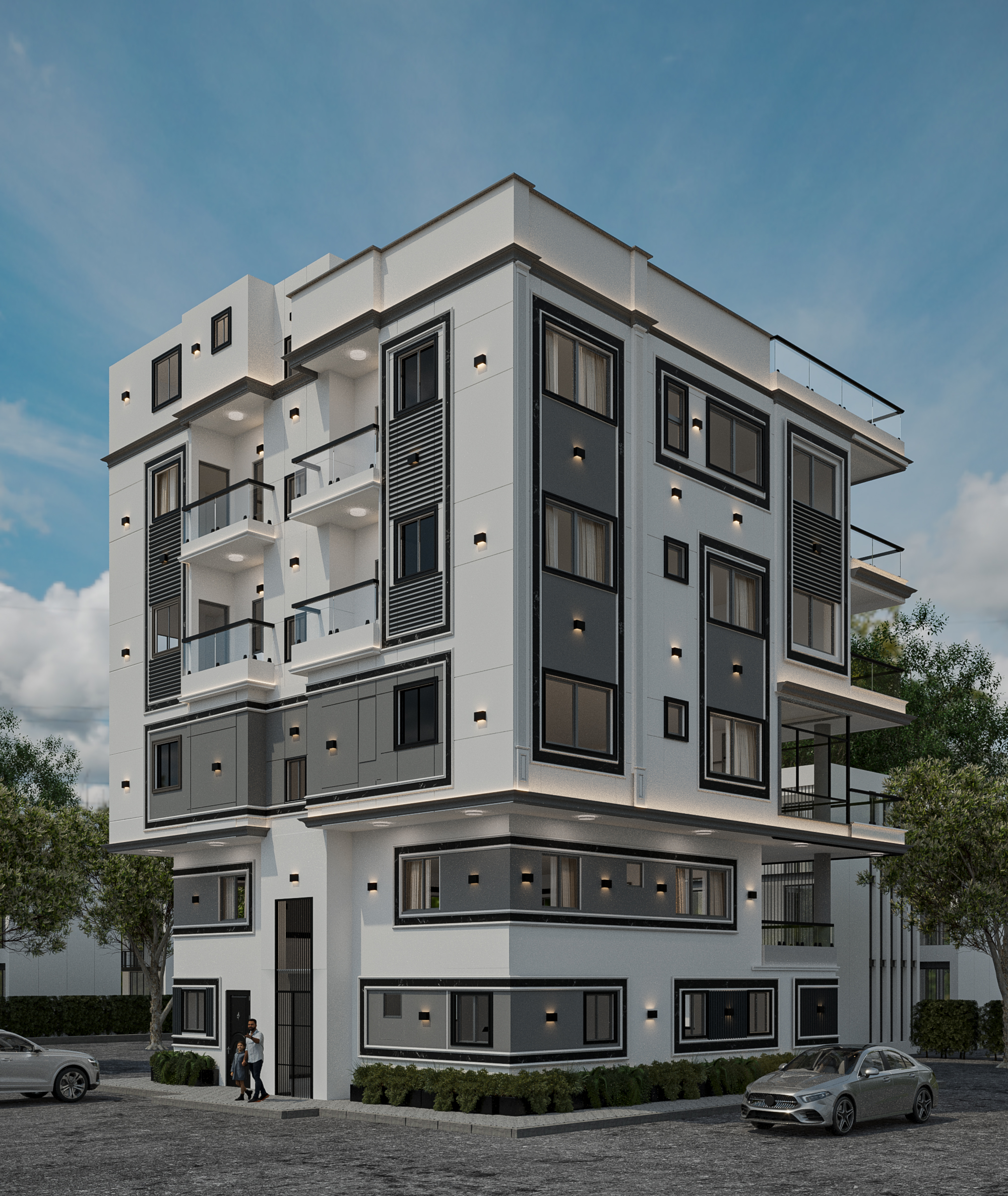 New Classic Residential Building-5