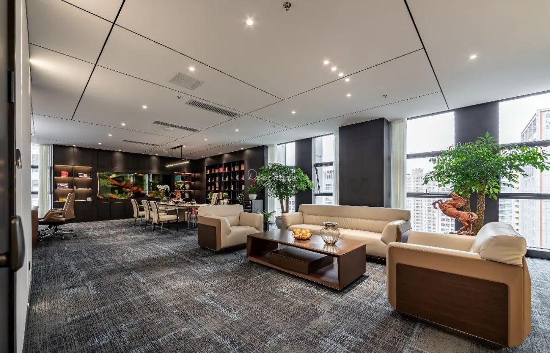 现代中式办公室设计丨中国昆明丨紫苹果国际设计-63