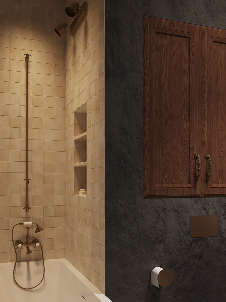 圣彼得堡115平米公寓设计项目丨俄罗斯圣彼得堡-16