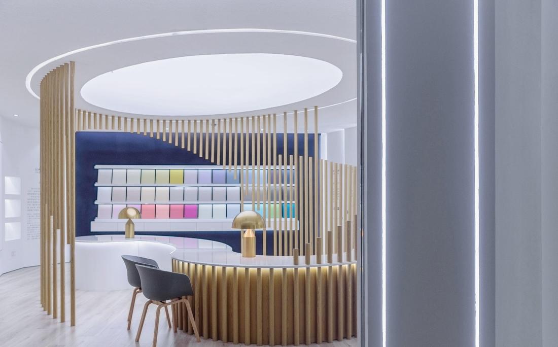 富士川硅藻泥形象店 | 极简中创造空间的艺术-4