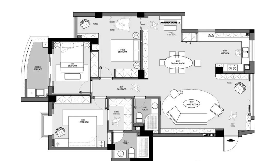 北城梁筑 · 旧房翻新丨北城梁筑设计-53
