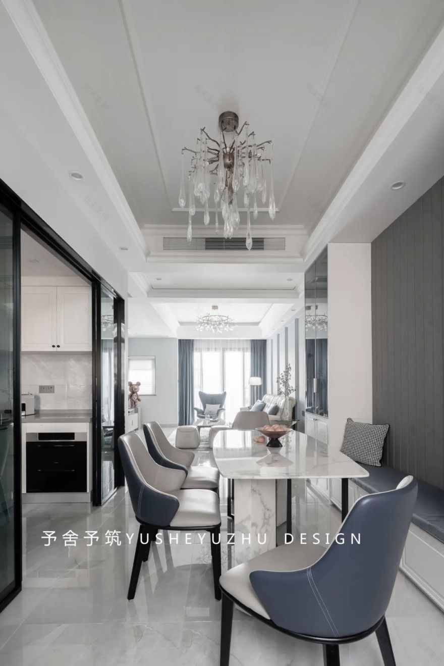 深圳渔民村美式简约之家丨中国深圳丨予舍予筑空间设计(深圳)事务所-29