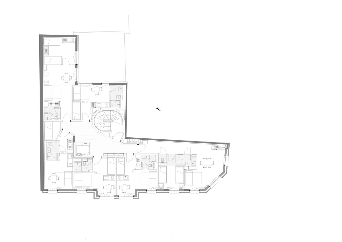 巴黎的公寓楼丨法国巴黎丨COBE 事务所-34