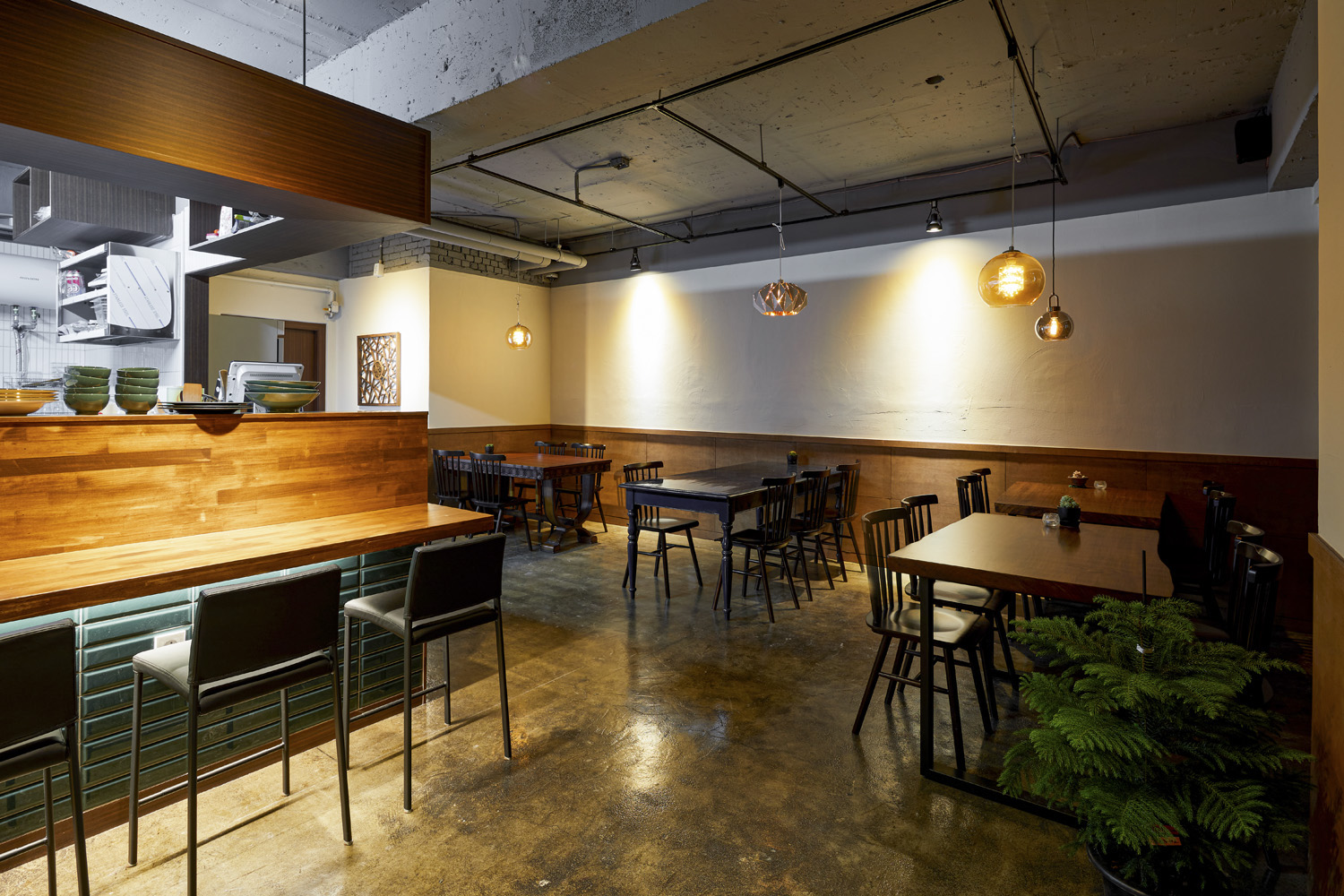 北京某餐厅 | 现代简约设计，打造温馨舒适的就餐环境-5