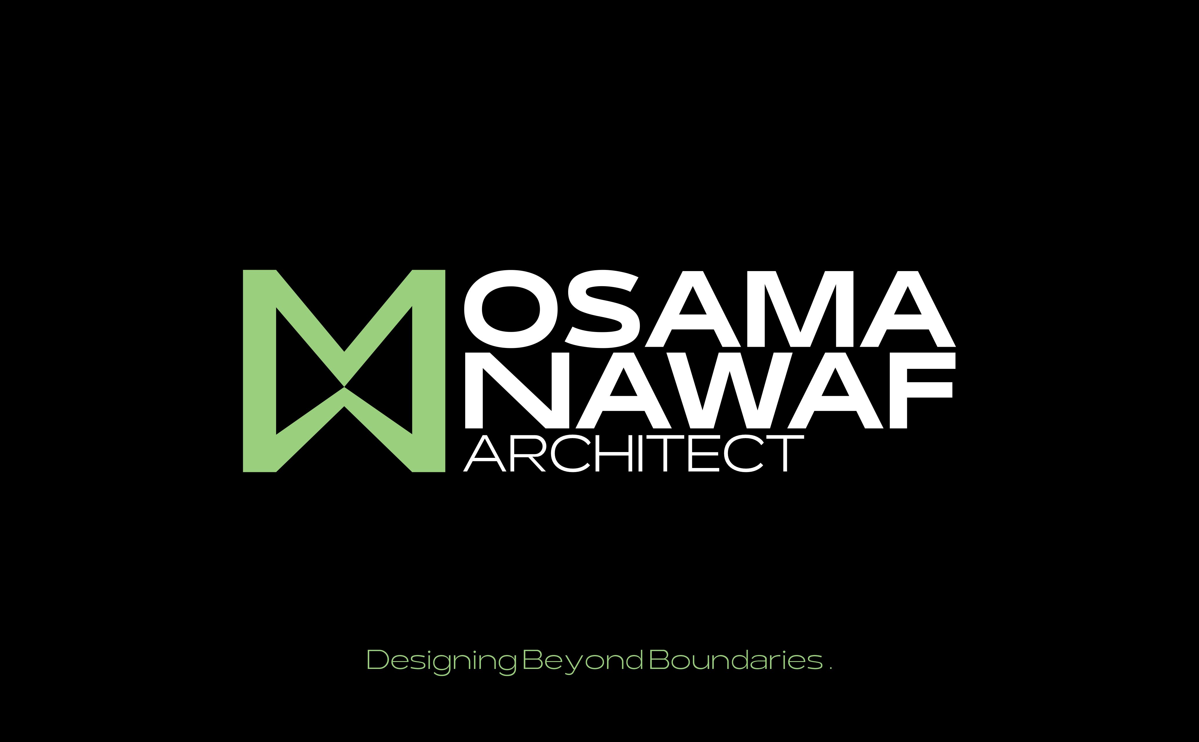 OSAMA NAWAF 建筑品牌 LOGO 设计与视觉识别-7
