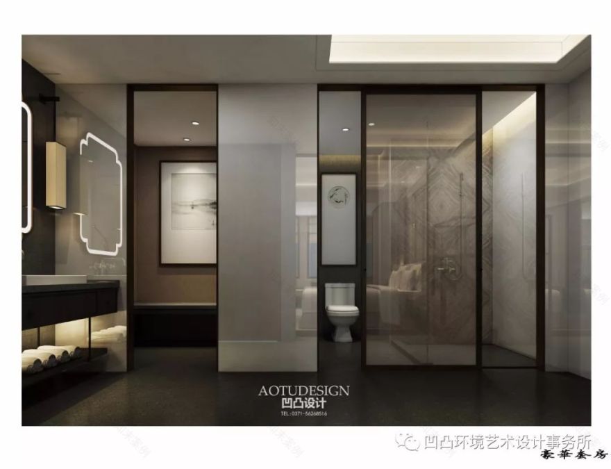 新中式商务酒店 | 古韵今风,华而不奢-53