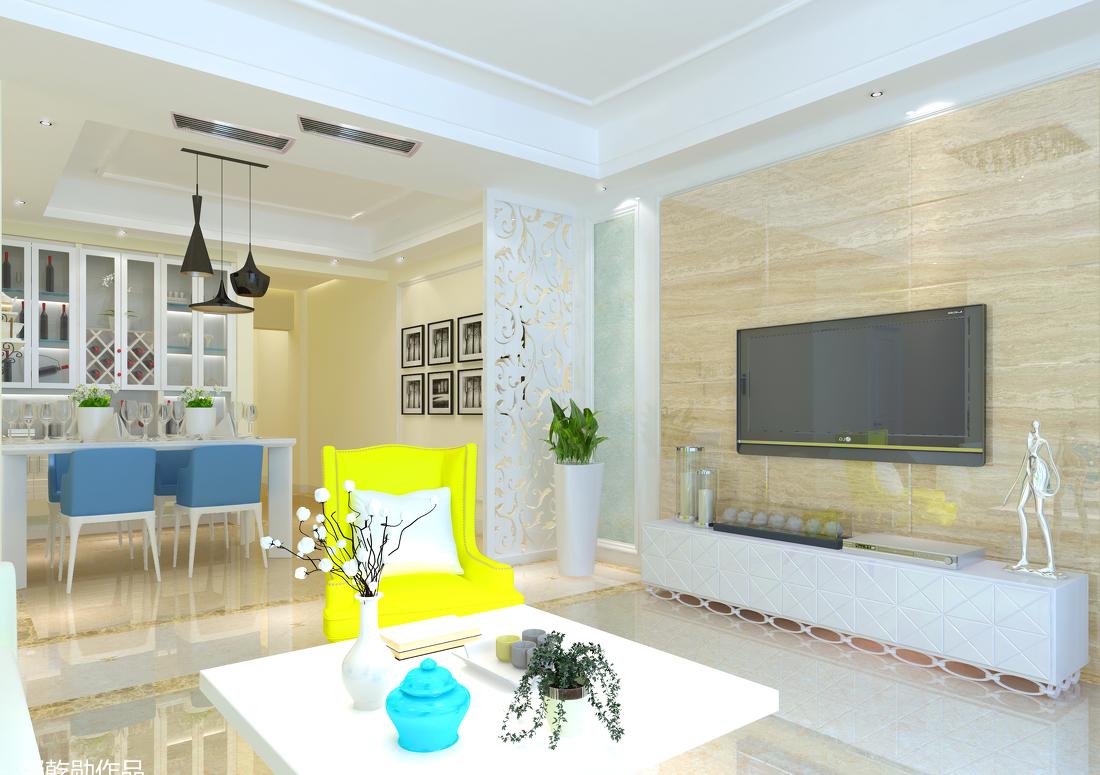 绵阳三江国际丽城现代风格住宅设计-6