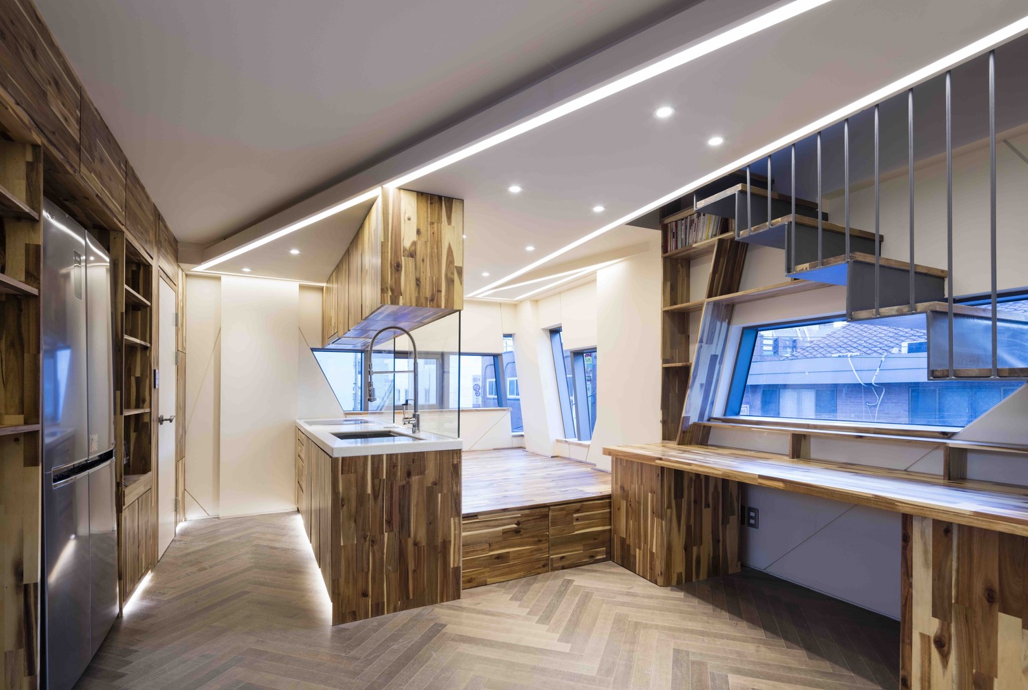 韩国道古站“神秘石头”住宅-26