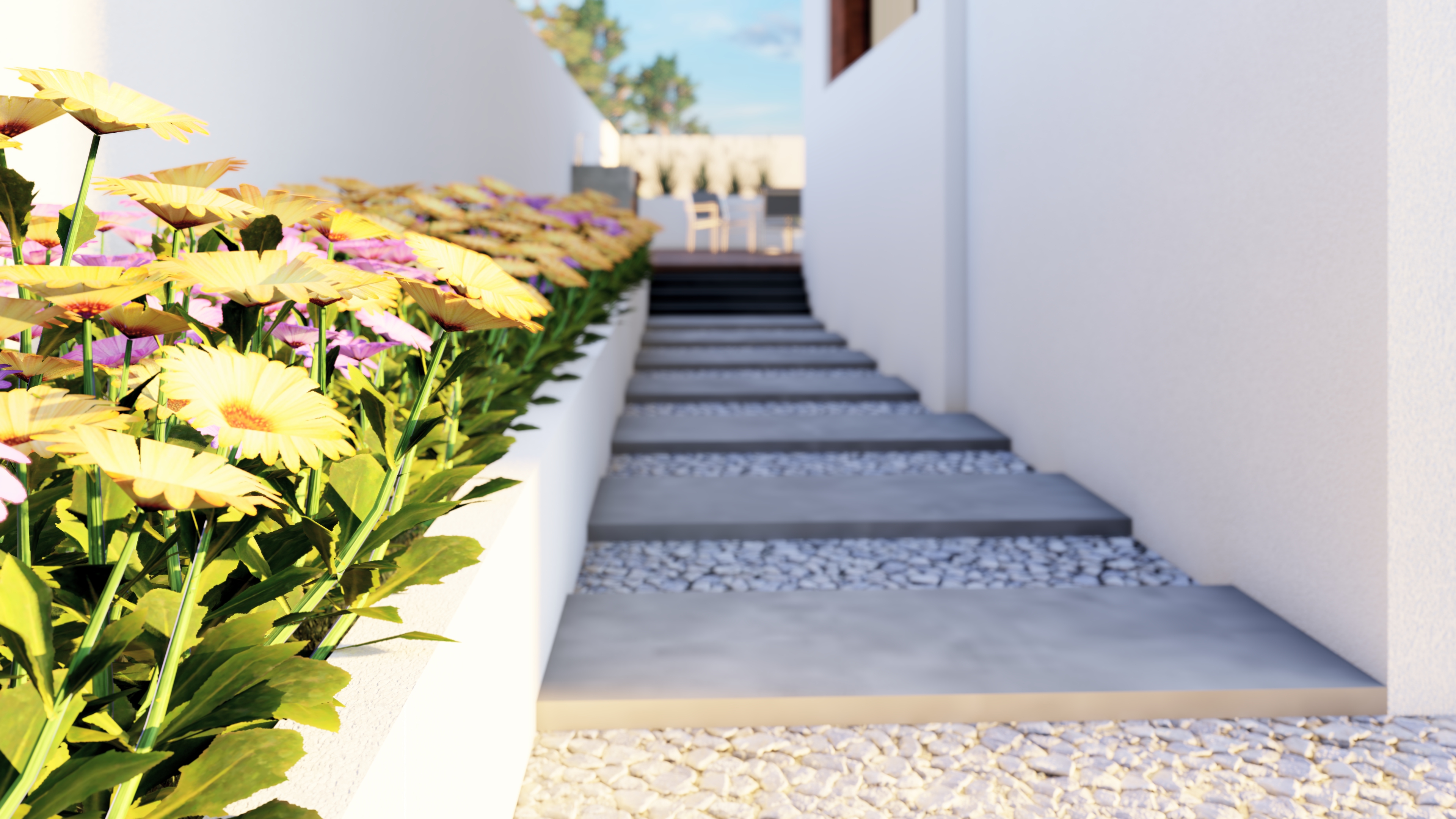 house yard landscape-11