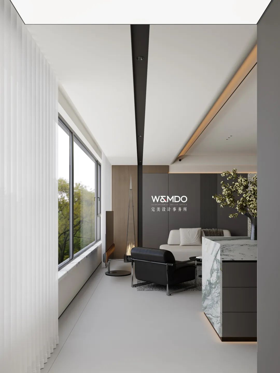 十里江湾住宅空间设计丨中国四川丨W&MDO 2025&DESIGN-21