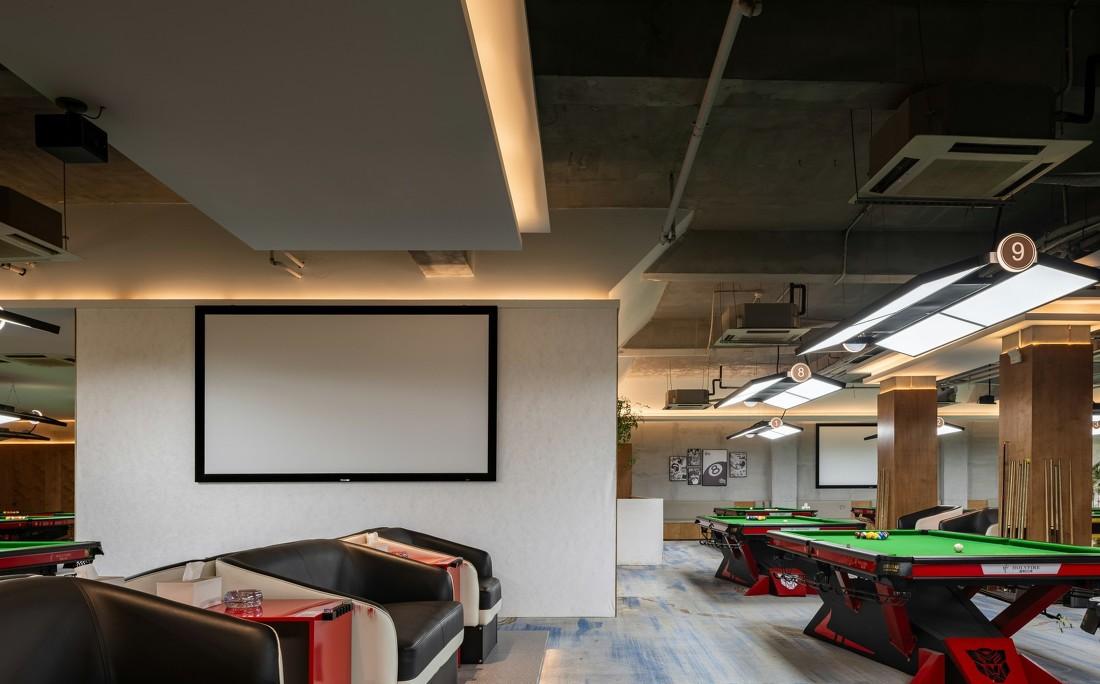 睿创质造 · 1200㎡台球会所-19