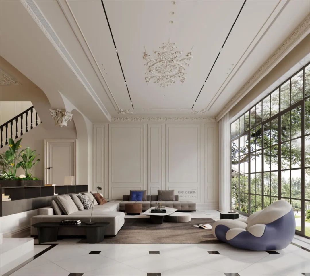 牧马山蔚蓝·卡地亚丨上海胤尊原创空间设计-35