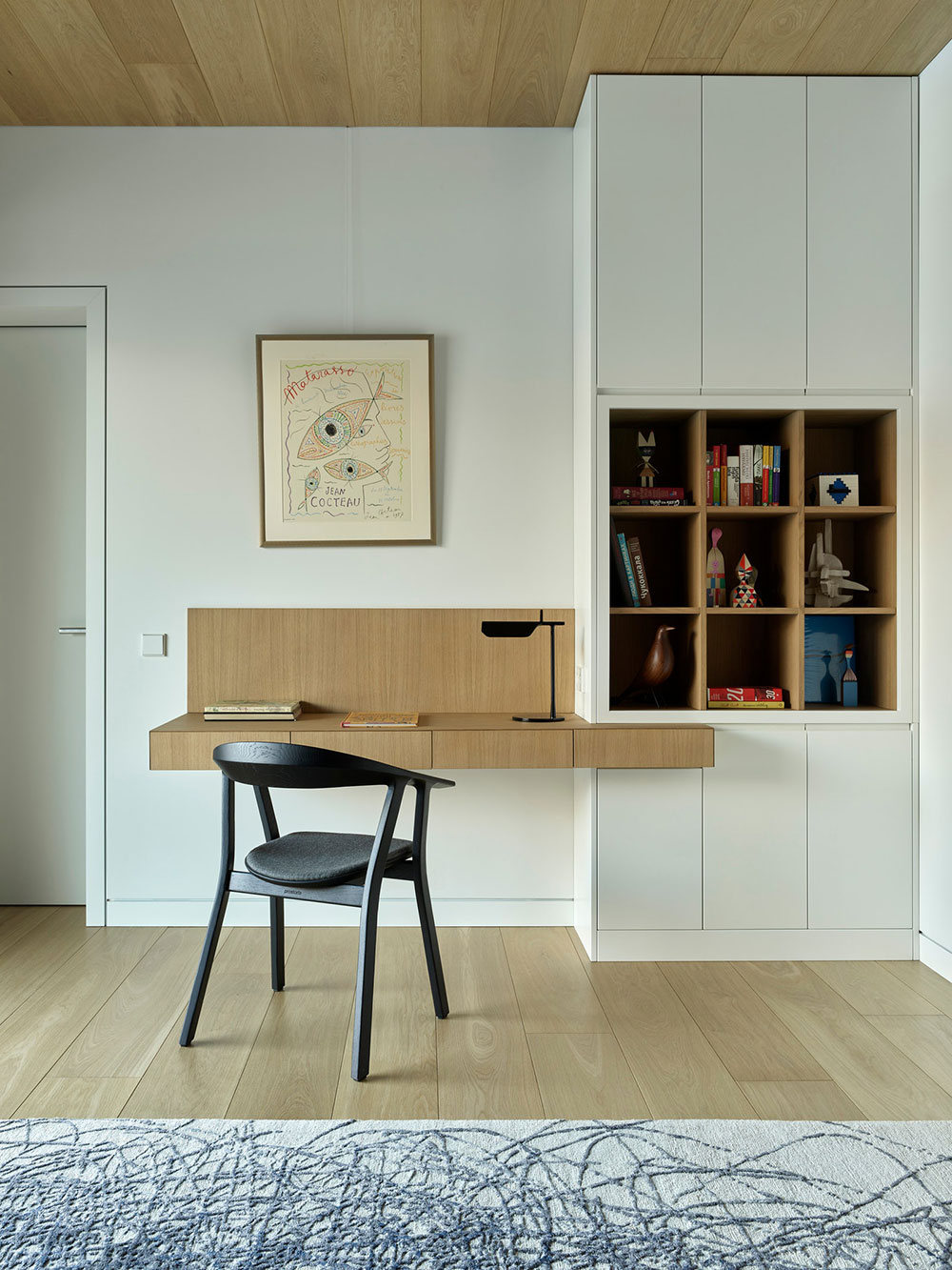 莫斯科玻璃墙现代森林小屋-6