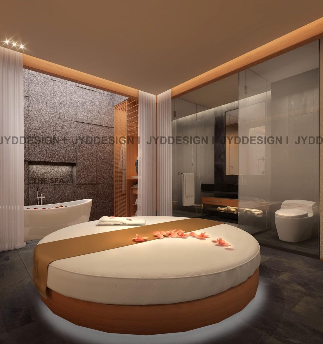 
JYD设计北京日式禅意SPA高端私人会所 -7