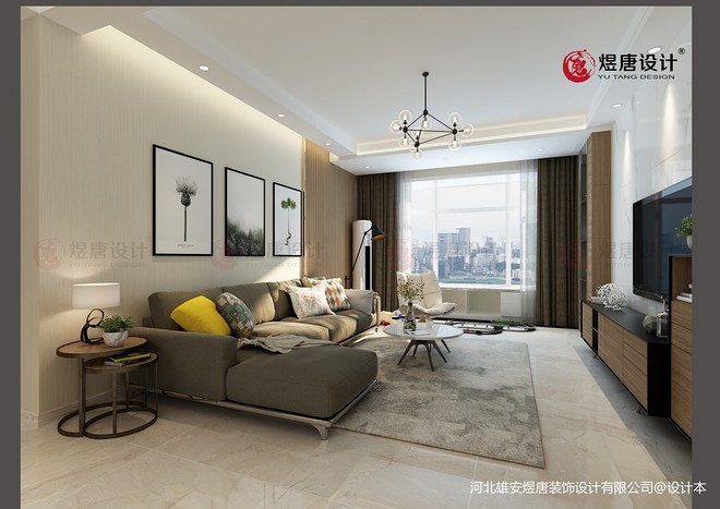 容城新北花园住宅设计丨河北雄安煜唐装饰设计有限公司-17