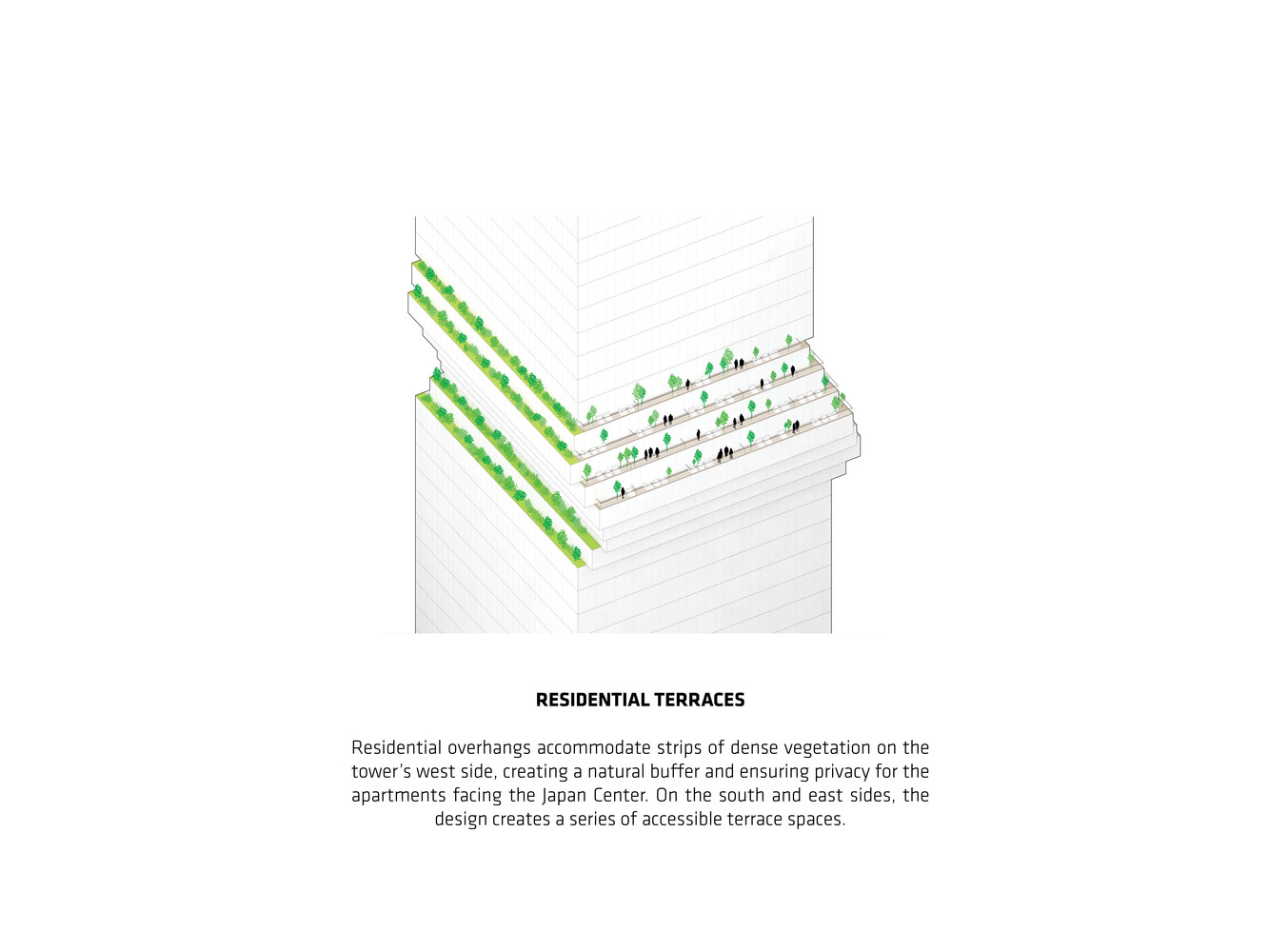 BIG 设计法兰克福新塔 雕塑般造型融入绿色空间-25