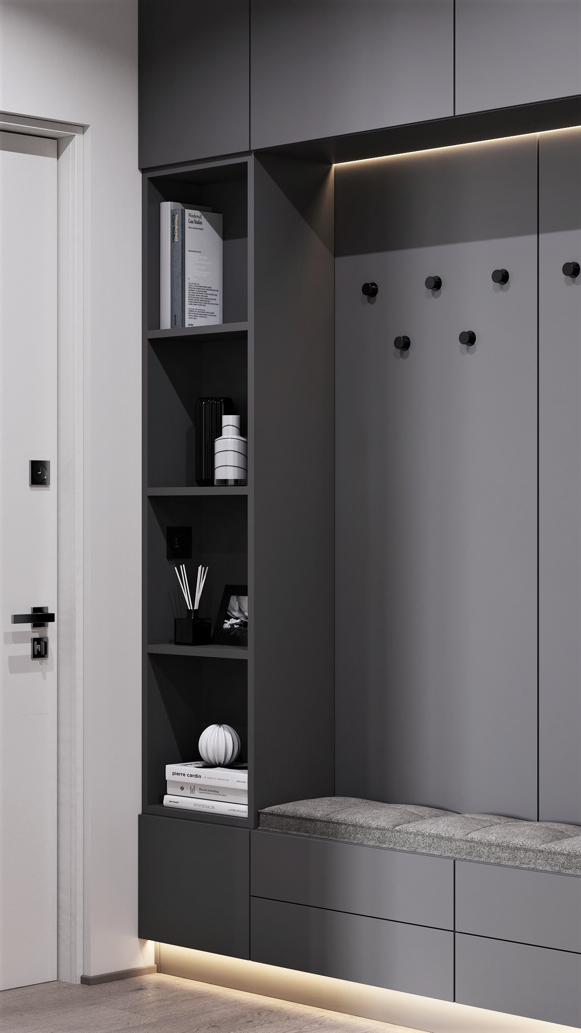 灰色系-极简风住宅设计-6