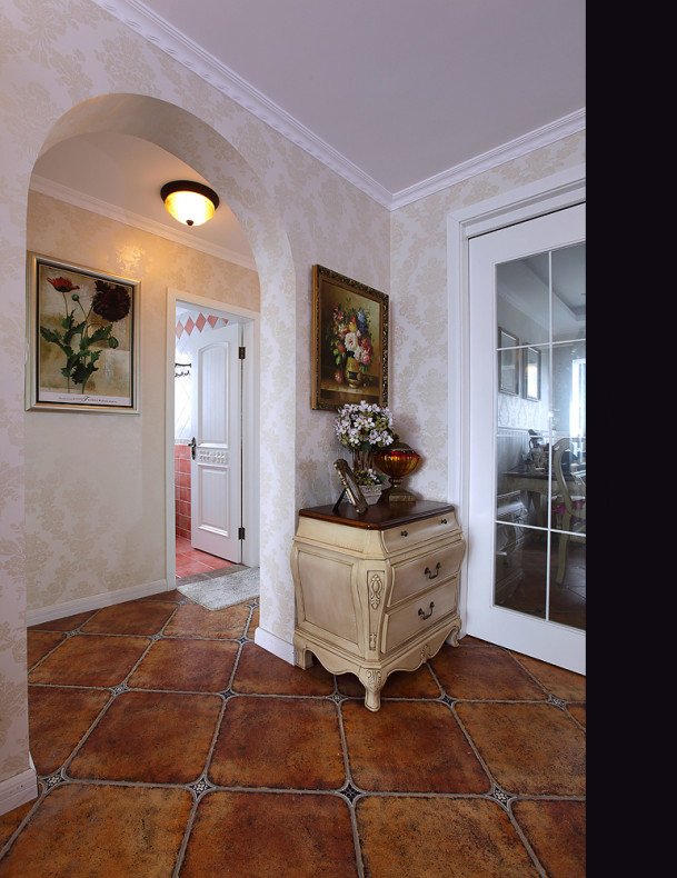 一野设计 荣域花园 美式乡村-8