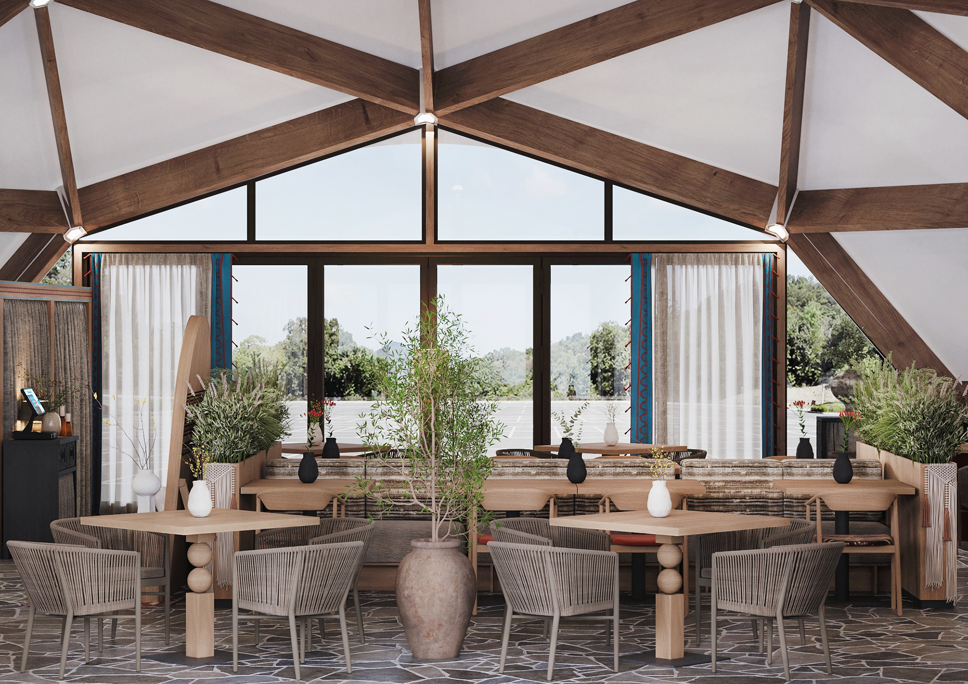 帐篷式餐厅宴会厅丨Skalkina Valeriya等四人-10