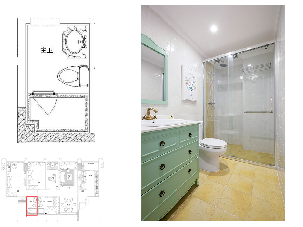 崇州套一户型变套四大改造-106