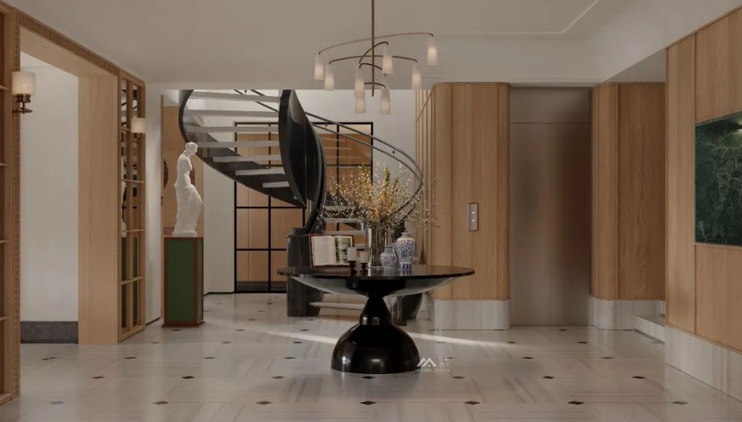 折衷主义视角下的1800㎡别墅空间丨中国深圳丨HOMBLE红柏设计-16