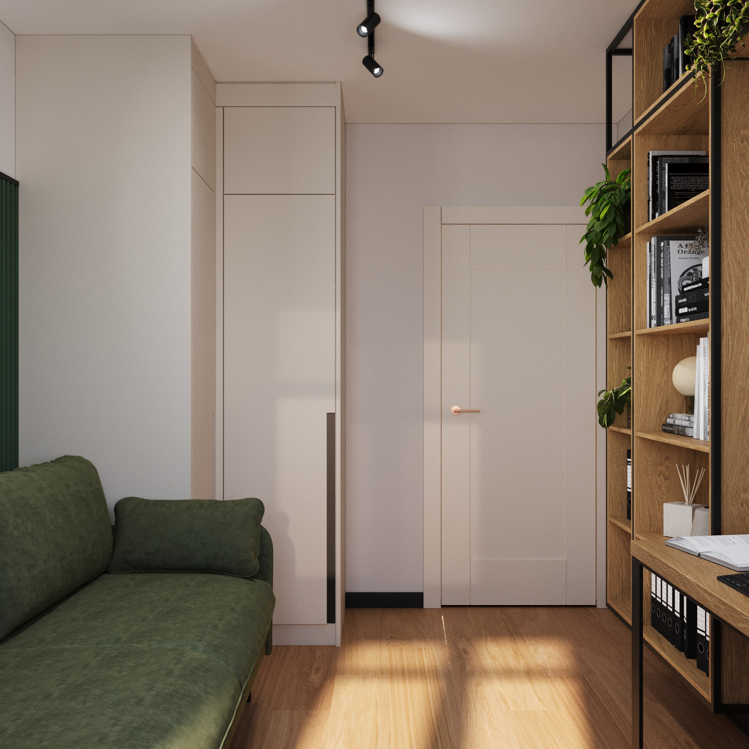 Earthy Elegance两居室公寓可视化项目丨波兰丨@nowakowska_interiors-35