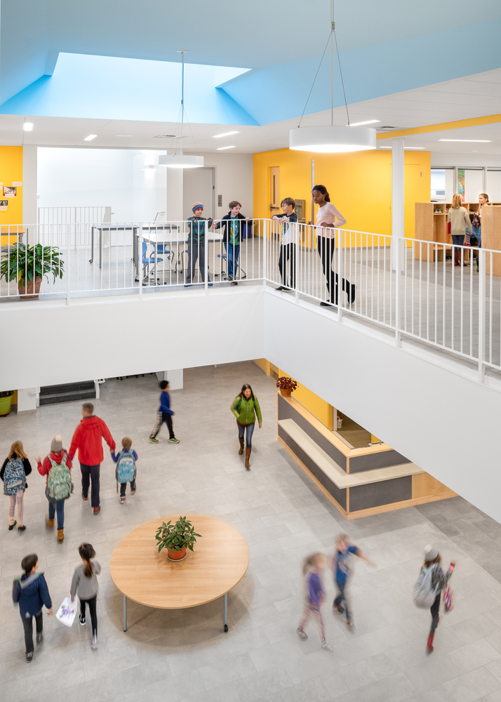 波特兰韦恩弗利特小学低年级部丨美国波特兰丨Simons Architects-56